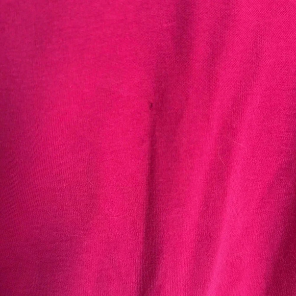 Talbots bright Pink Cardigan in 100% Pima cotton - Large GUC - Picture 4 of 7